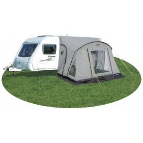 Mid Grey Quest Falcon 325 poled porch awning A3502-MG