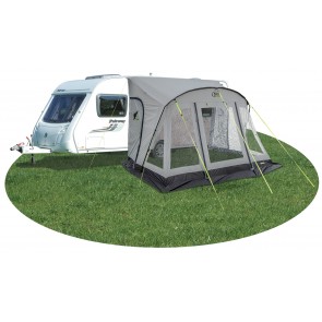 Mid Grey Quest Falcon 325 poled porch awning A3502-MG