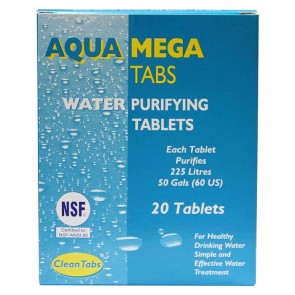 aquatabs 20 mega tabs