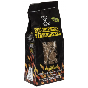 Big K BBQ Barbecue Fires Stoves Pack of 96 Eco-Friendly Firelighters FL96 