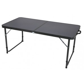 Quest Superlite Stow Folding Table Black 155102b F0112B