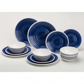 flamefield azure 12pc melamine essentials set