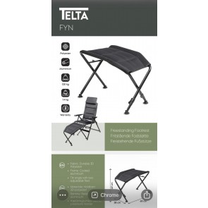 Telta Fyn Deluxe Padded Footrest FU0003