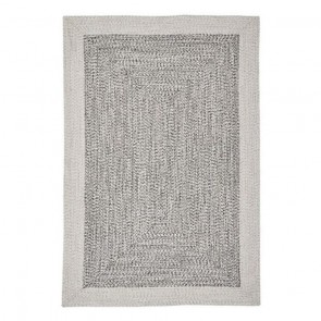 Gardenwize Faux Jute Outdoor Rug - Light Grey - 80cm x 150cm GW453