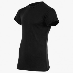 highlander short sleeve thermal base layer bl100 black front