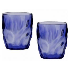 Flamefield Acrylic Short Ice Tumblers Blue RE2011B