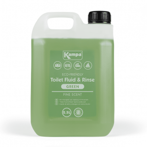 Kampa Dometic Eco Friendly Toilet Fluid and Rinse Green 2.5Lt 9120000846