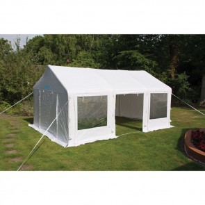 kampa party tent air side open
