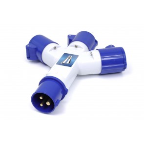 Streetwize 3-Way Caravan/Camping Hook-up Splitter W670