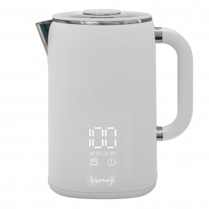 Leisurewise Sleek LED Kettle Grey 1.7lt 1000Watts LW771