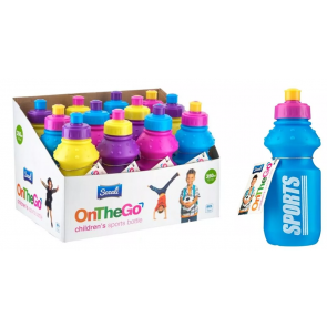 Sozali On the go Kids Children's BPA Free 350ml Sports Water Drinks Bottle - 65455
