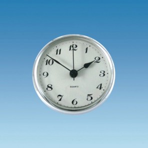 pls 72mm round caravan clock me521
