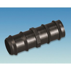 pls black 28.5mm straight connector 80010