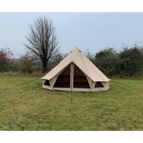 quest elite bell tent signature 5 metre front