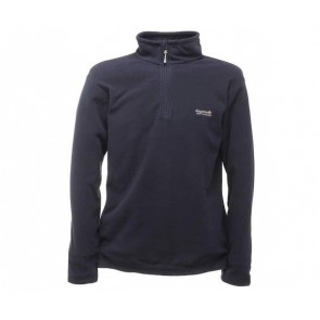 regatta thompson men's half zip fleece rma021 navy