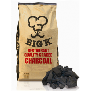 Big K 12KG Restaurant grade BBQ Barbecue High heat output Lumpwood Charcoal RCH12