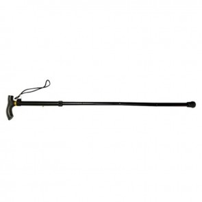 Quest Black Folding Walking stick M0039