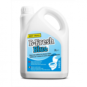 BOX OF 4 Thetford B-Fresh Blue Flush Water Additive 2L bottle 