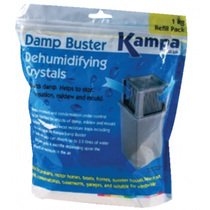 1kg kampa moisture damp buster crystal refills ac0224 9120000874