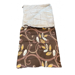 royal leisure brown 'paloma' sleeping bag w496 open