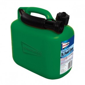 streetwize 5lt fuel can for unleaded petrol - green swfc1