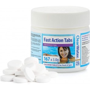Clearwater Fast Action Tabs Chlorine Tablets CH0022 