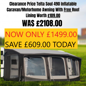 Telta Soul 490 Inflatable Caravan/Motorhome Awning AW0007