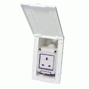 w4 waterproof mains outlet 20041
