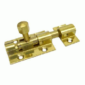 w4 1½" brassed bolt 37872