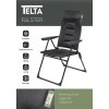 Telta Falster Padded Reclining Fold Flat Chair FU0001