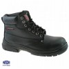 Grafters Safety Men's Wide Fitting STC Work Boots M9503A Black