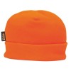 Portwest Hi Vis Thinsulate Lined Fleece Hat Orange