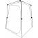 New For 2025 Quest Grey Instant Utility and Storage Tent 120010-GR