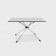 Portal Outdoor Faro 60cmx80cmx50cm High Camping Low Coffee Slat Alu Table PT-TB-FARO