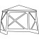 Quest Screen House 4 Pro pop up Gazebo Mid Grey A3000-GR