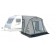 Mid Grey Quest Falcon 260 poled porch awning A3501-MG