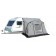 Mid Grey Quest Falcon Inflatable air 325 porch awning A3502A-MG