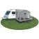 Mid Grey Quest Falcon 325 poled porch awning A3502-MG