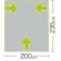 Mid Grey Quest Falcon Base Camp Inflatable Air Awning 200 A3519-MG