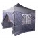 Quest Sides for Louisiana 3m x 3m Pavillion in grey (2 x doors, 2 x windows) A3610SI