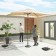 Nova Garden Summer 3m x 2m BEIGE Aluminium Tilting 38mm Stem Parasol (15)