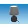 Pennine Ceramic Table Lamp Black TL105