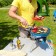 campingaz party grill 400 barbecue/grill with food