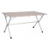 Quest Elite Derwent slatted table in light wood F4004LW