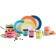 flamefield colours 16pc melamine set 
