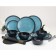 flamefield granite aqua 12pc melamine essentials set