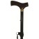 highlander folding black walking stick cs041 handle