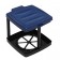 Quest Multi Height Waste Bin 3 Colours Black,Blue Or Green