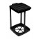 Quest Multi Height Waste Bin 3 Colours Black,Blue Or Green