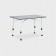 Portal Outdoor Alu Monte Carlo Table 60cmx80cm PT-TB-MONTE-CARLO-80